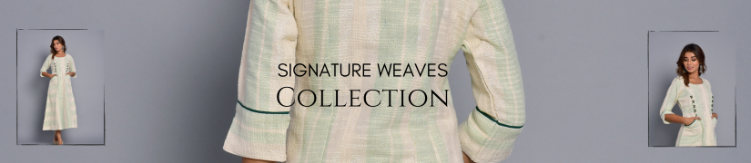 Elevate your wardrobe with our timeless Signature weaves collections